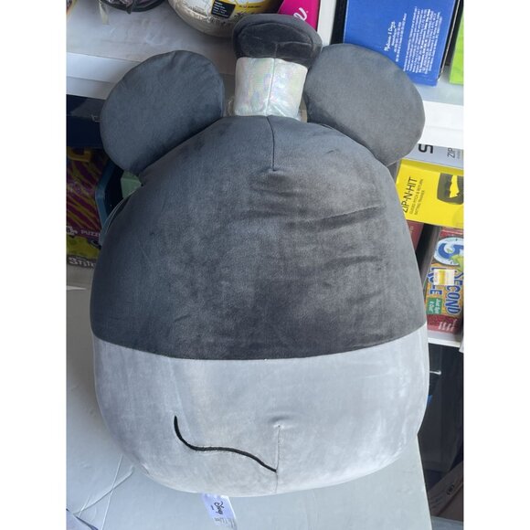 Squishmallows Disney 14-Inch Steamboat Willie Mickey Mouse Plush - Picture 4 of 5